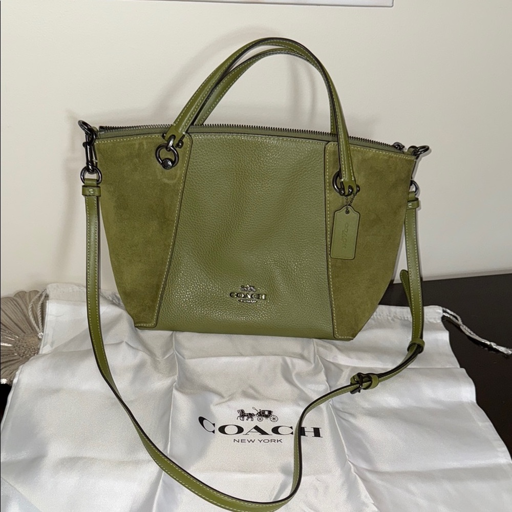 Coach Green Satchel